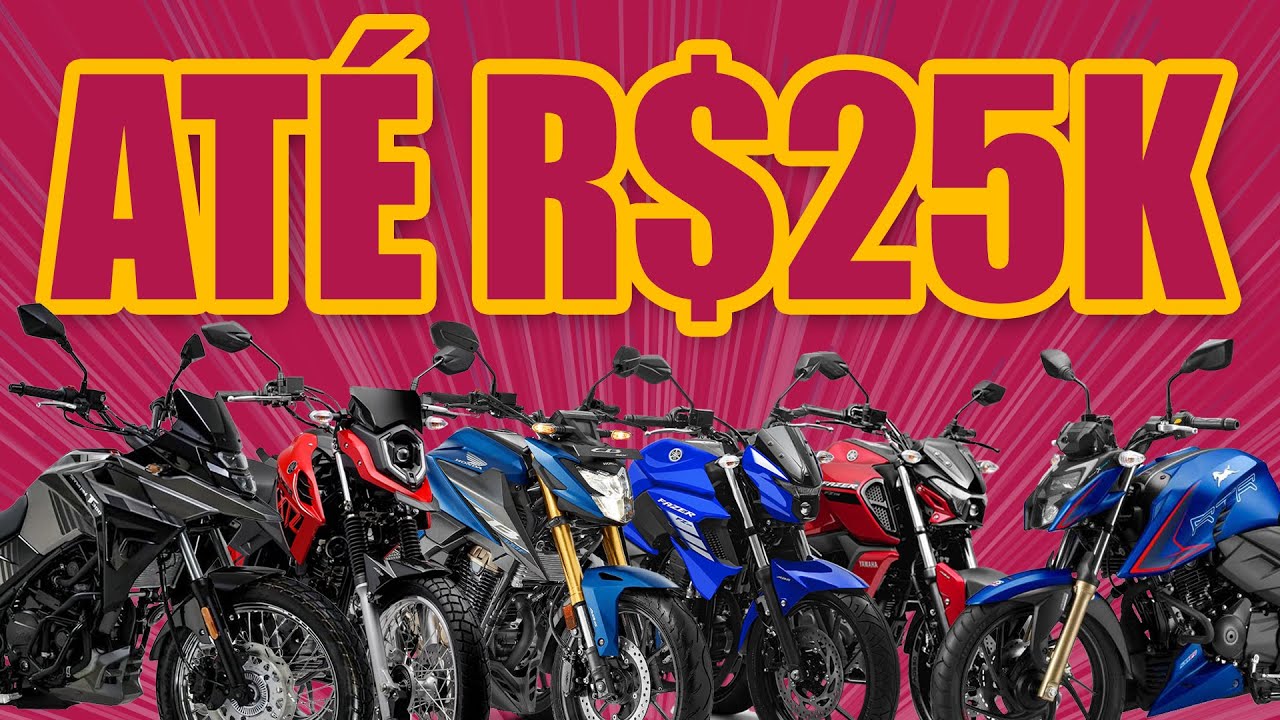 Motos de ate 25 mil