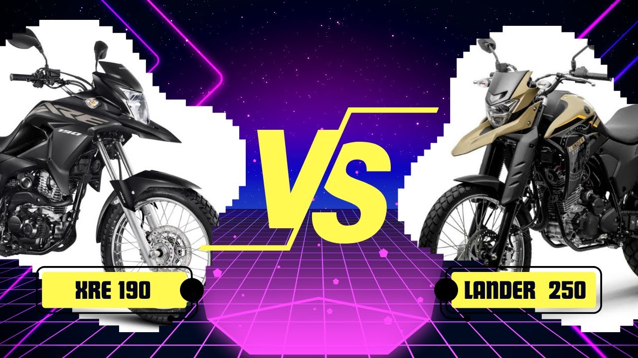 Honda XRE 190 vs Yamaha Lander 250